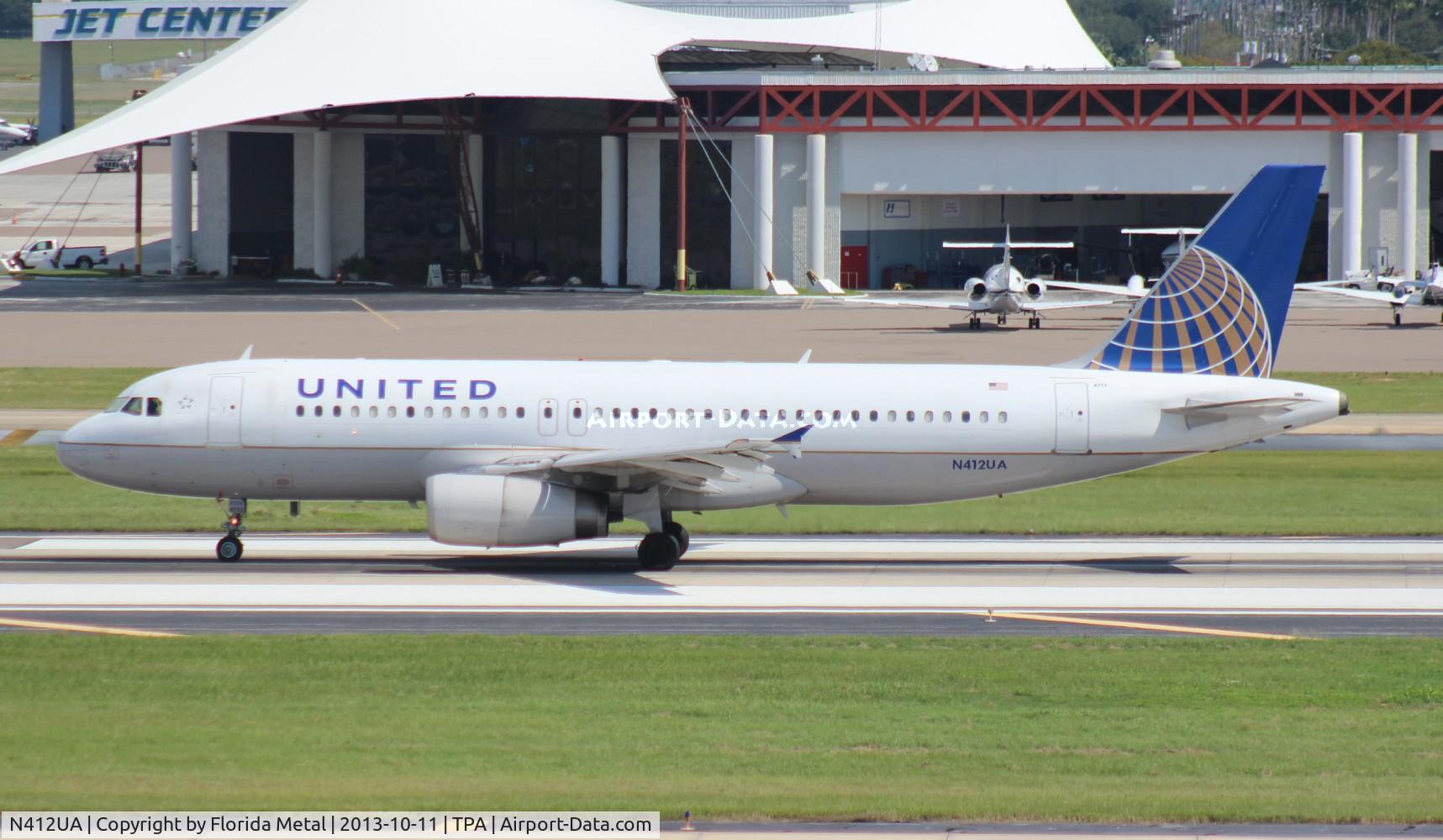 N412UA, 1994 Airbus A320-232 C/N 465, United A320
