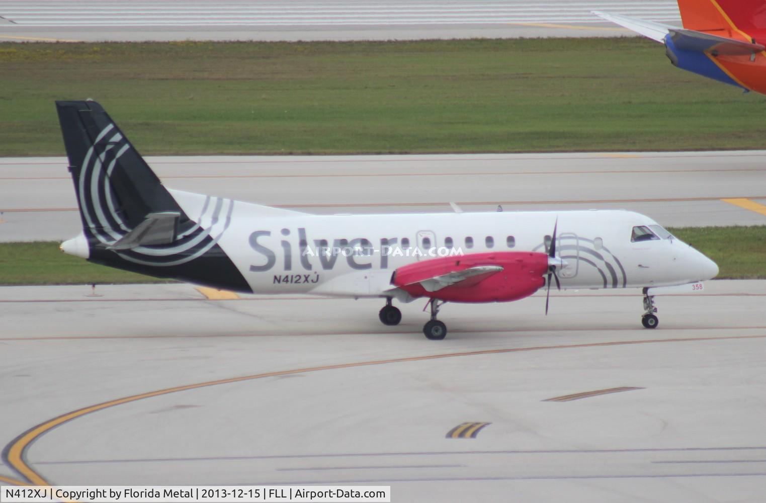 N412XJ, Saab 340B C/N 340B-412, Silver Airways Saab 340B
