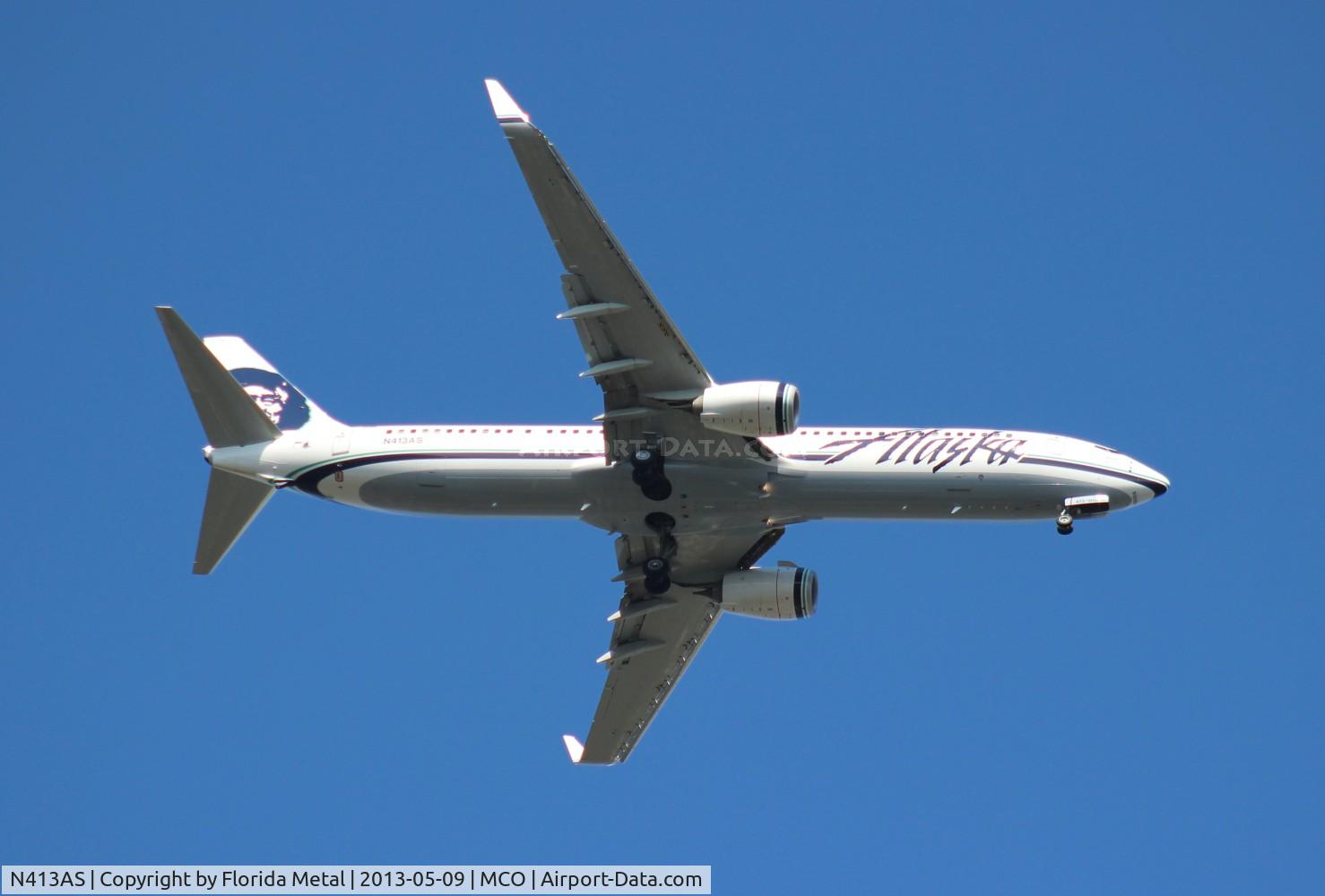 N413AS, 2013 Boeing 737-900/ER C/N 35205, Alaska 737-900ER