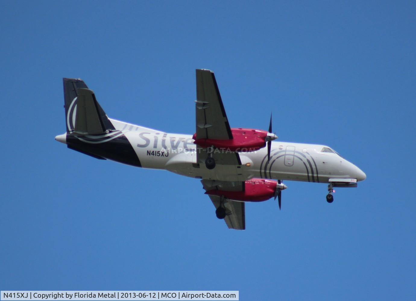 N415XJ, 1997 Saab 340B C/N 340B-415, Silver Airways Saab 340B