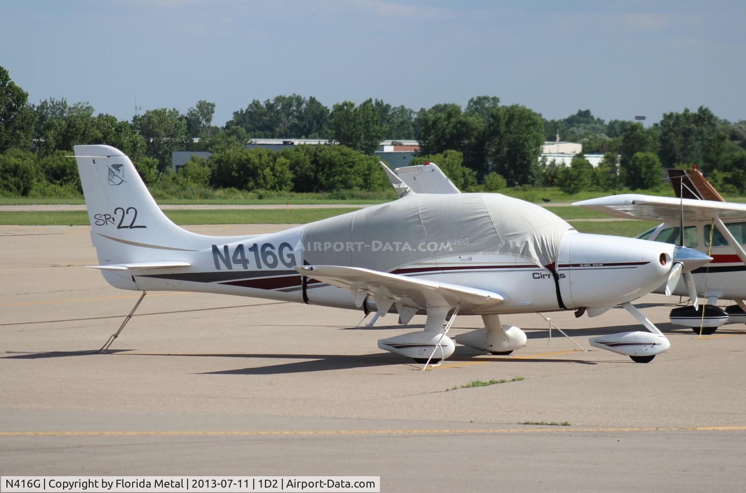 N416G, 2002 Cirrus SR22 C/N 0310, Cirrus SR22