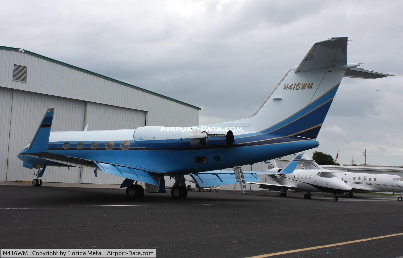 N416WM, 1986 Gulfstream Aerospace G-1159A Gulfstream III C/N 487, Gulfstream III