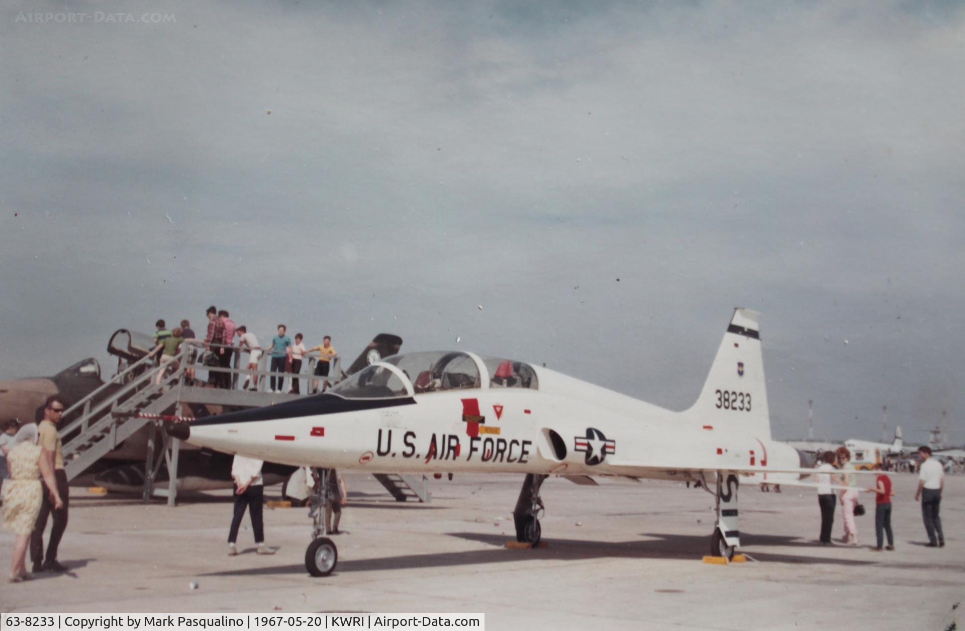 63-8233, 1963 Northrop T-38A Talon C/N N.5580, Northrop T-38A