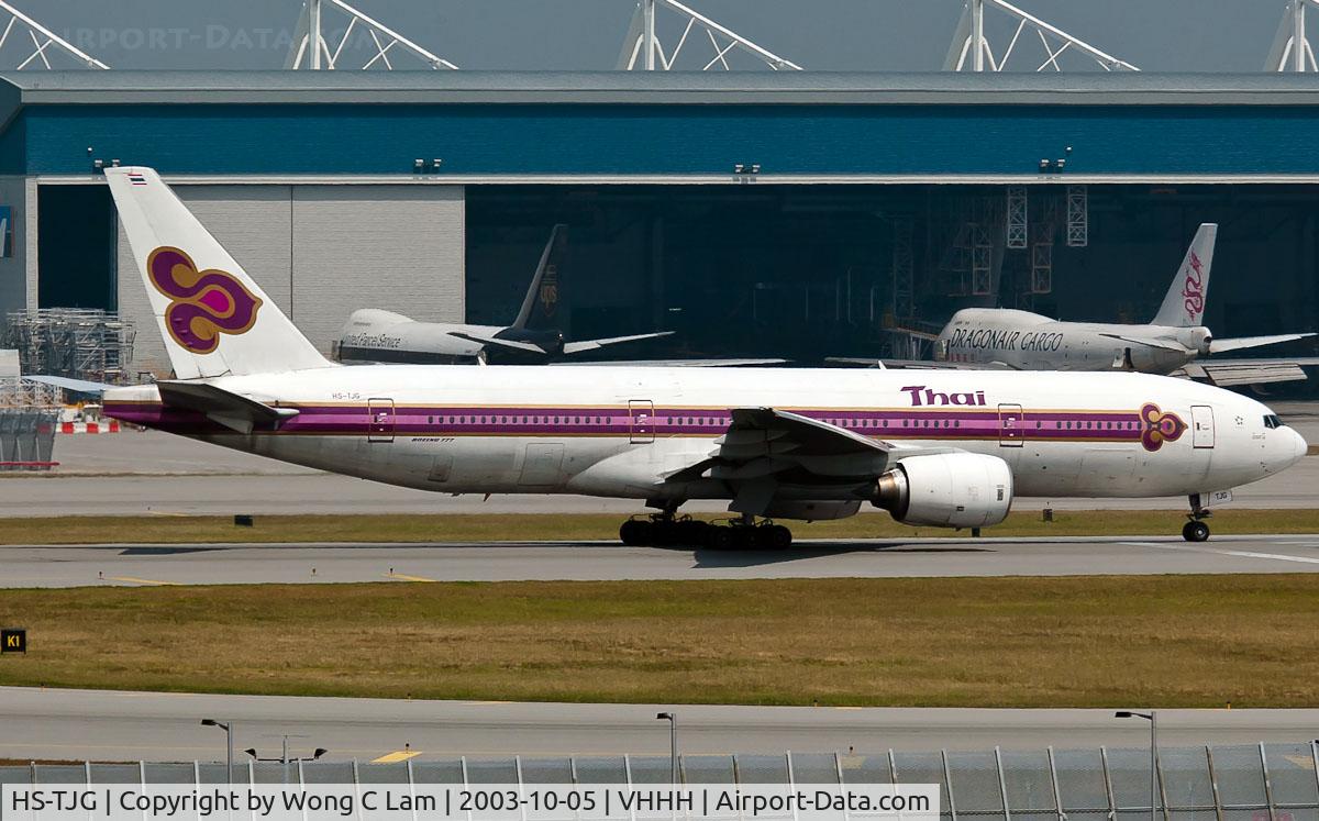 HS-TJG, 1997 Boeing 777-2D7 C/N 27732, Thai Airways International