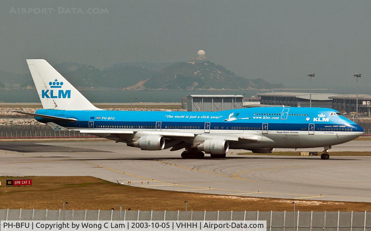 PH-BFU, 1997 Boeing 747-406BC C/N 28196, KLM Royal Dutch Airlines