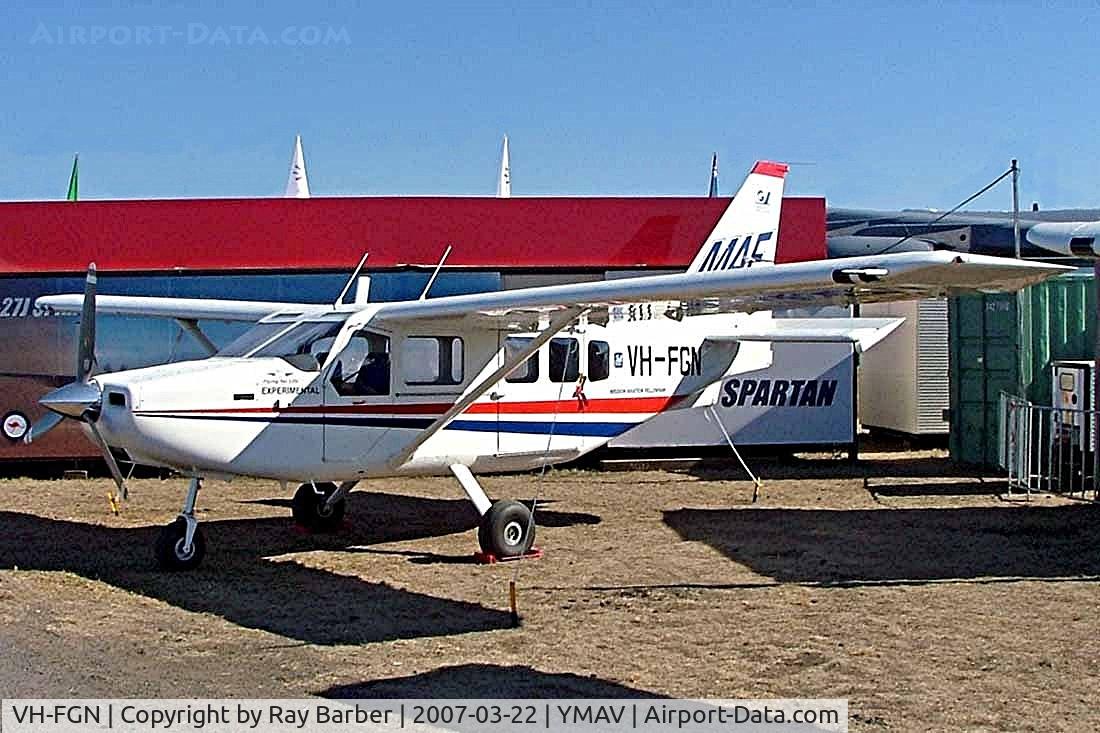 VH-FGN, 2002 Gippsland GA-8 Airvan C/N GA8-03-025, Gippsland GA-8 Airvan [GA8-03-025] Avalon~VH 22/03/2007