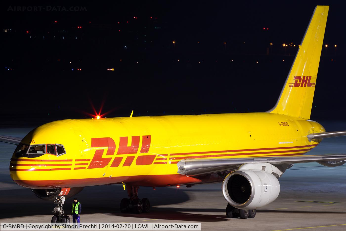 G-BMRD, 1988 Boeing 757-236/SF C/N 24073, G-BMRD @ Linz Airport