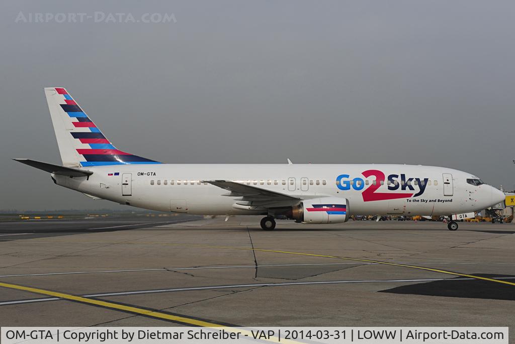 OM-GTA, 1990 Boeing 737-4Q8 C/N 24332, Go 2 Sky Boeing 737-400