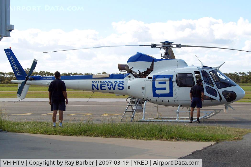 VH-HTV, 2005 Eurocopter AS-350B-3 Ecureuil Ecureuil C/N 3917, Eurocopter AS.350B3 Ecureuil [3917] (National Nine News) Redcliffe~VH 19/03/2007
