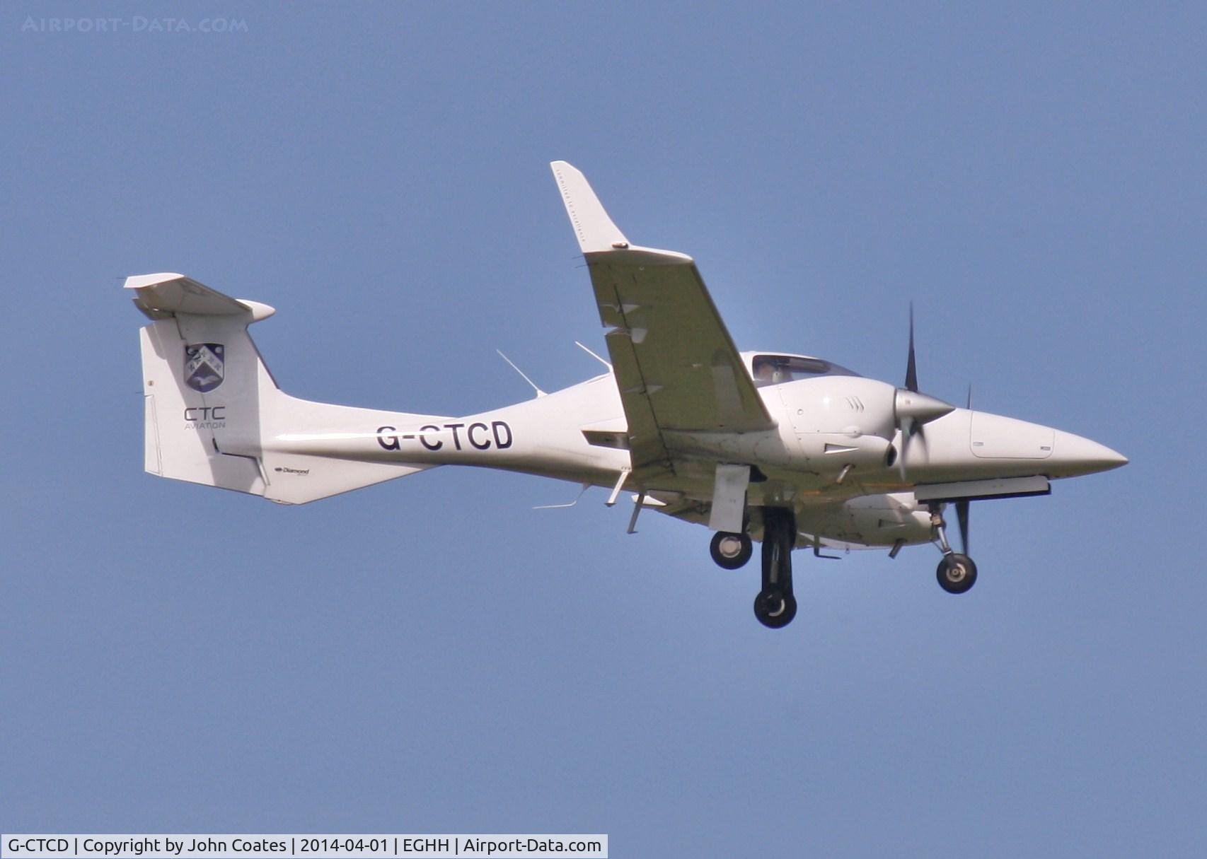 G-CTCD, 2005 Diamond DA-42 Twin Star C/N 42.079, New titles and logos