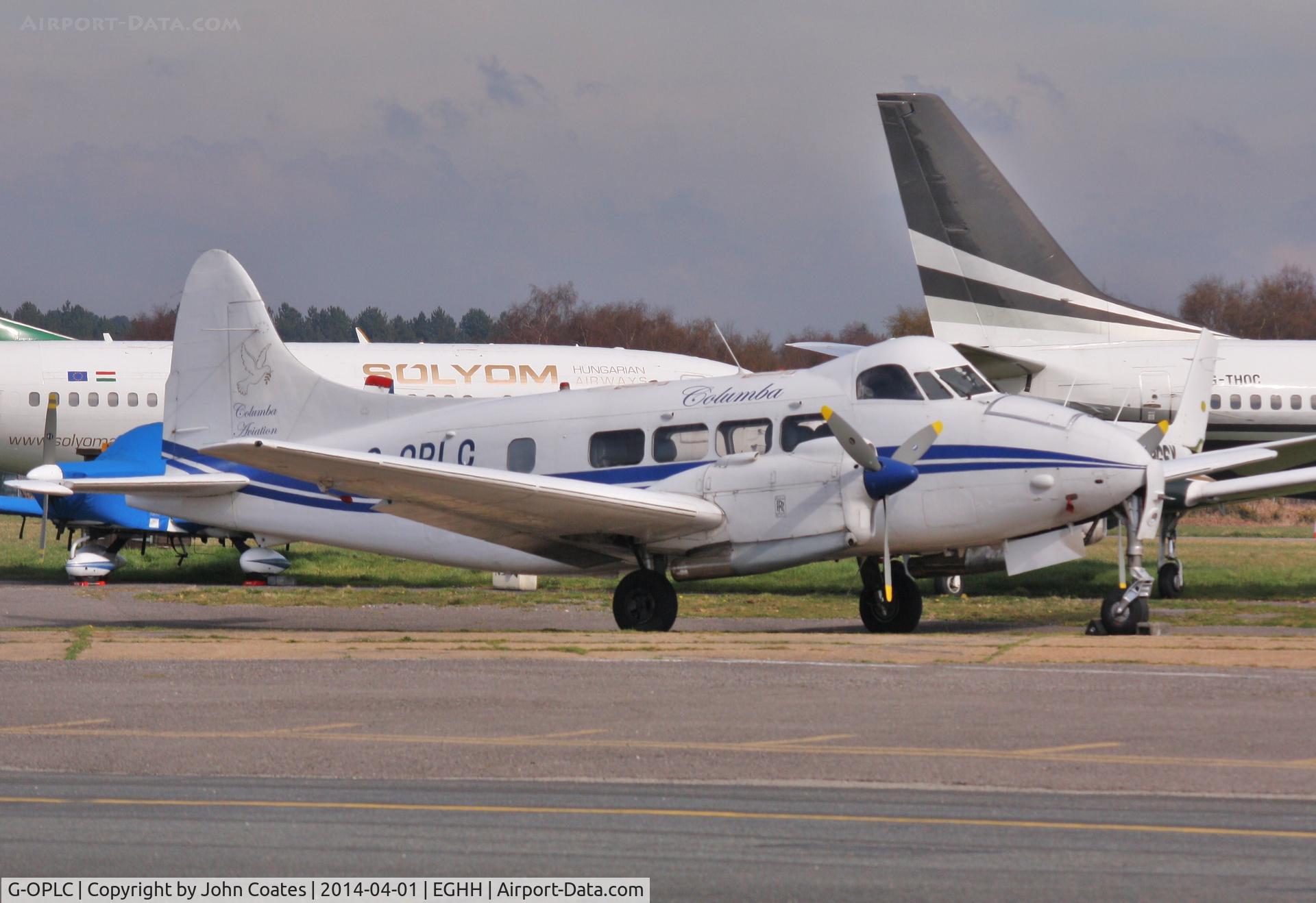 G-OPLC, 1948 De Havilland DH-104 Dove 8 C/N 04212, At Airtime
