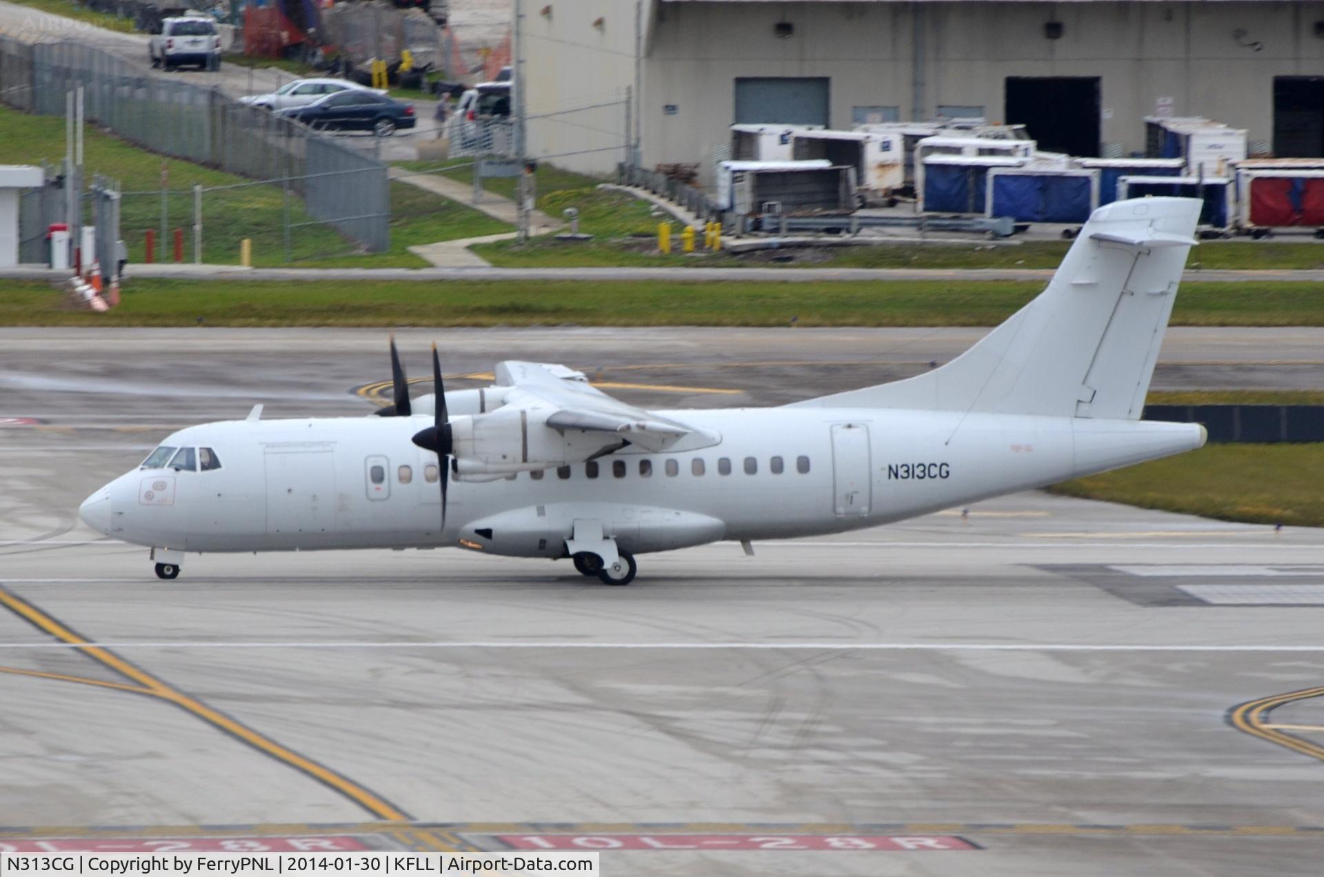 N313CG, 1993 ATR 42-320 C/N 358, Dept. of Justice ATR42