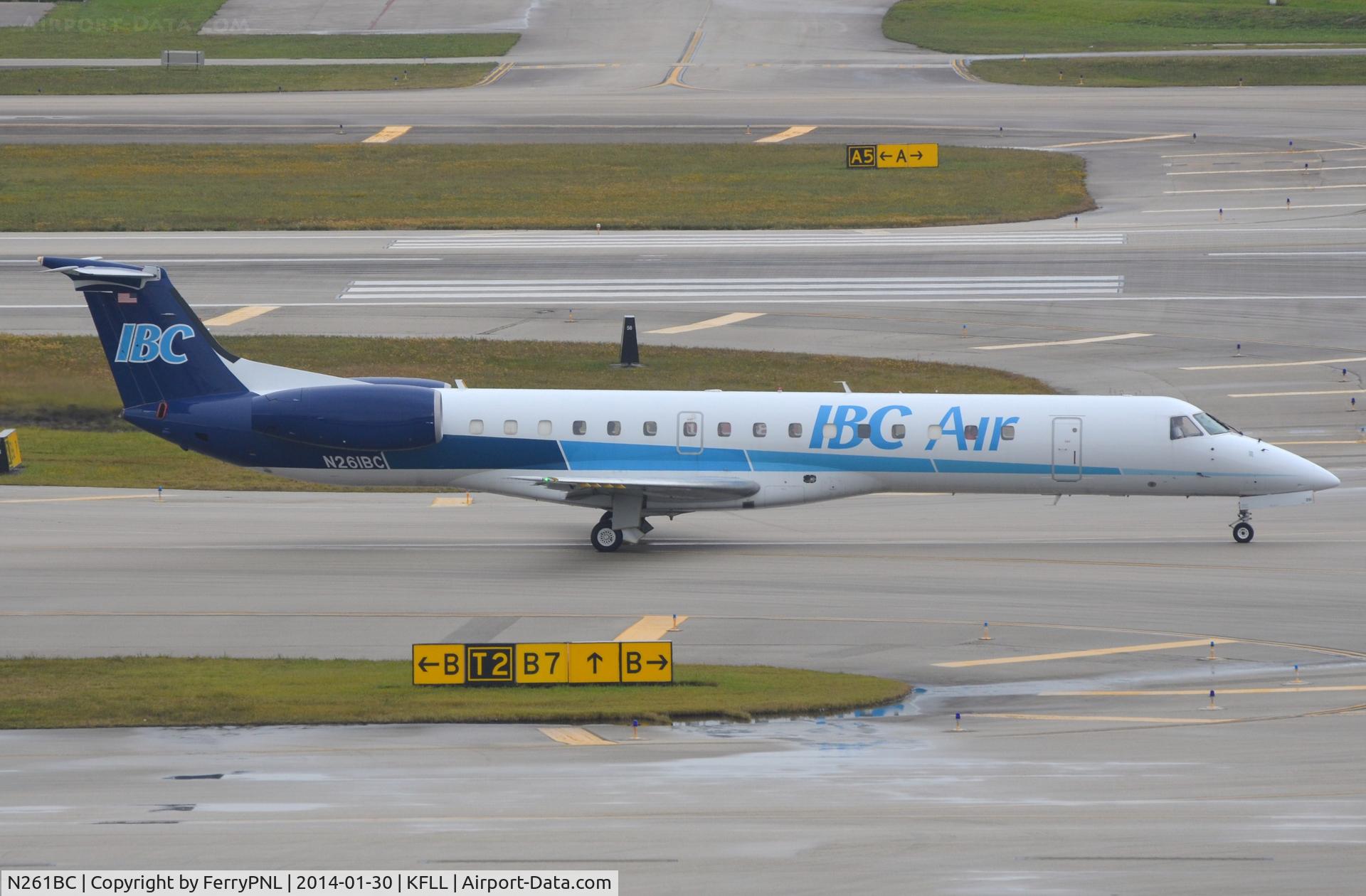N261BC, 1998 Embraer EMB-145EP (ERJ-145EP) C/N 145082, IBC Air EMB145