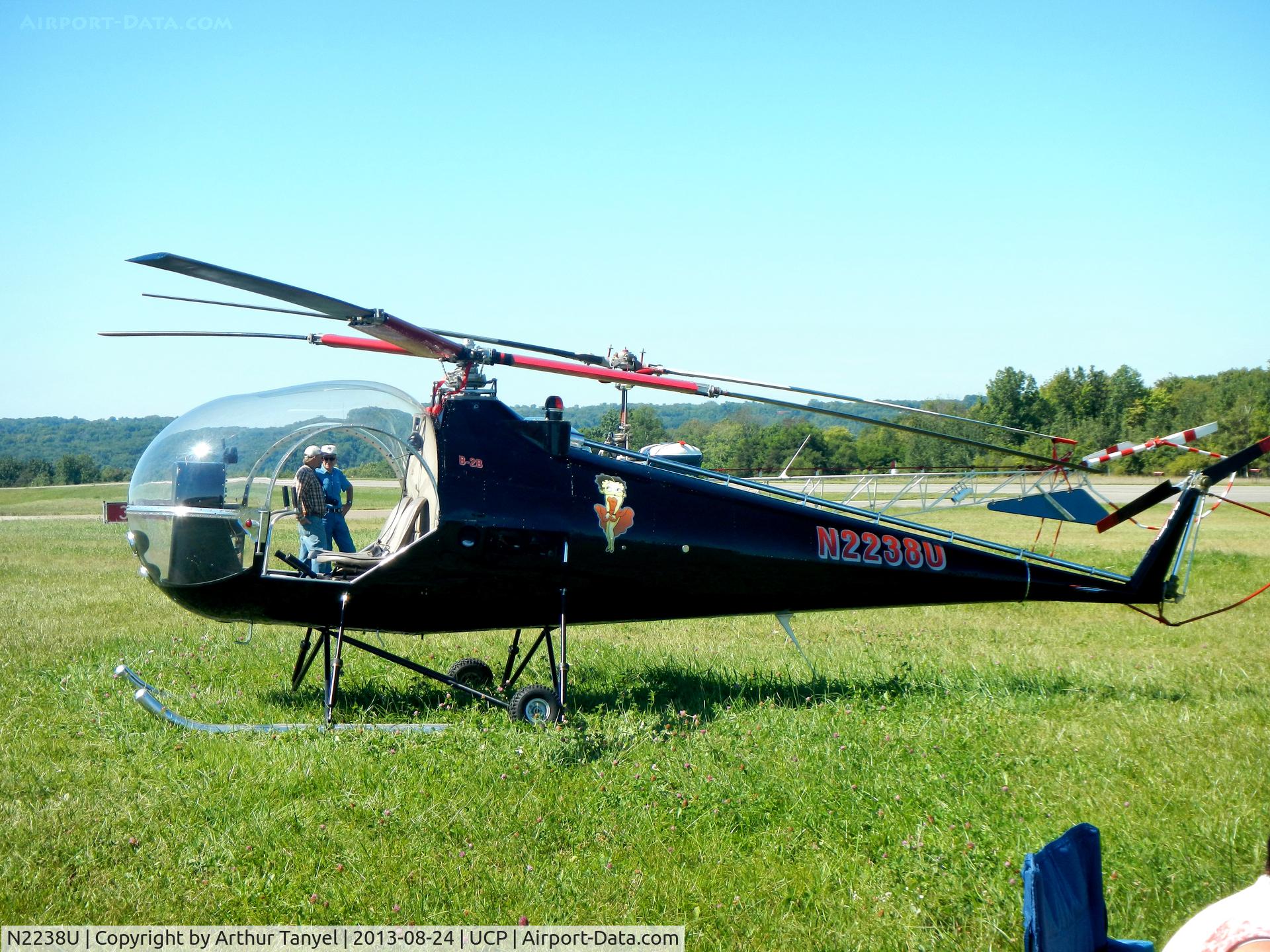 N2238U, 1968 Brantly B-2B C/N 479, On display @ UCP Wheels and Wings Airshow
