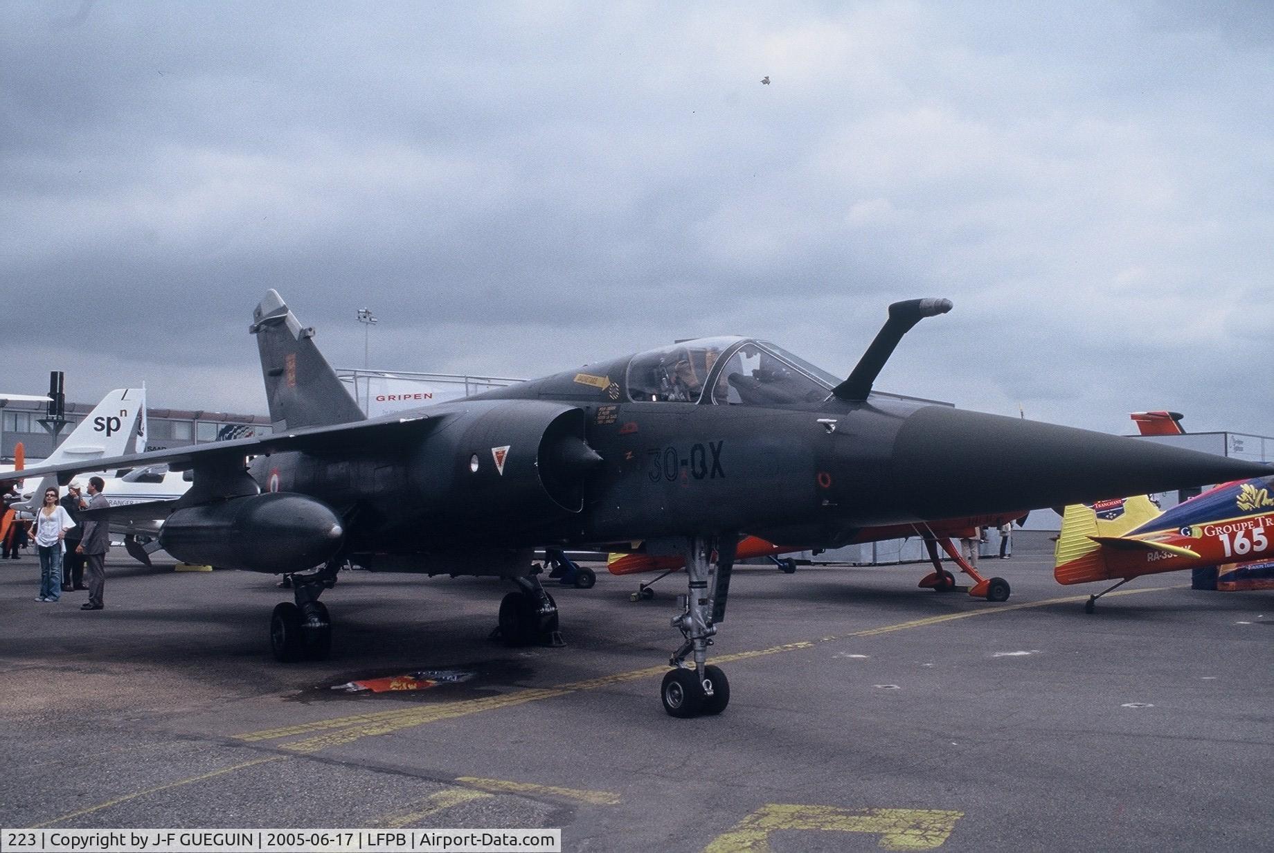 223, Dassault Mirage F.1CT C/N 223, On display at Paris-Le Bourget 2005 airshow.