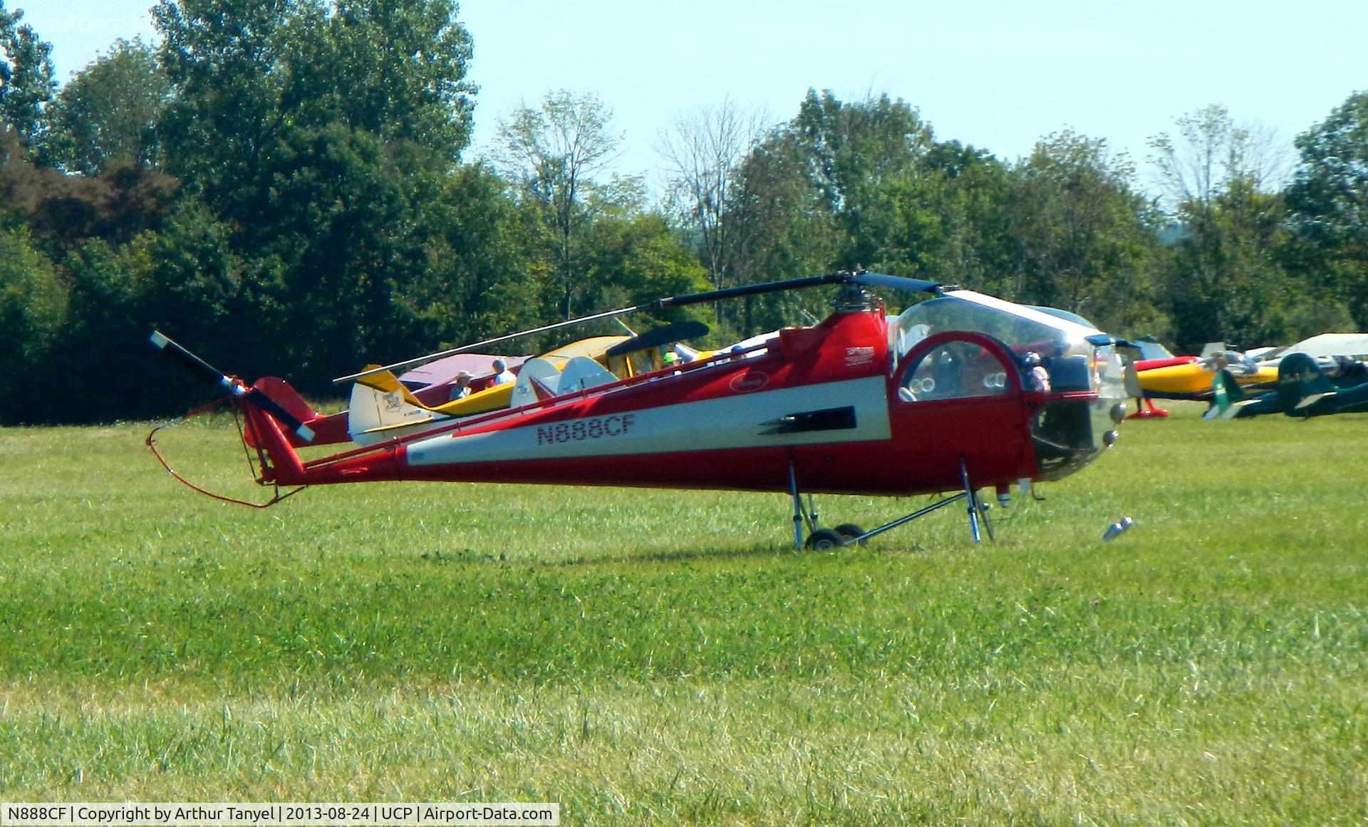 N888CF, 1965 Brantly B-2B C/N 457, On display @ UCP Wheels and Wings Airshow
