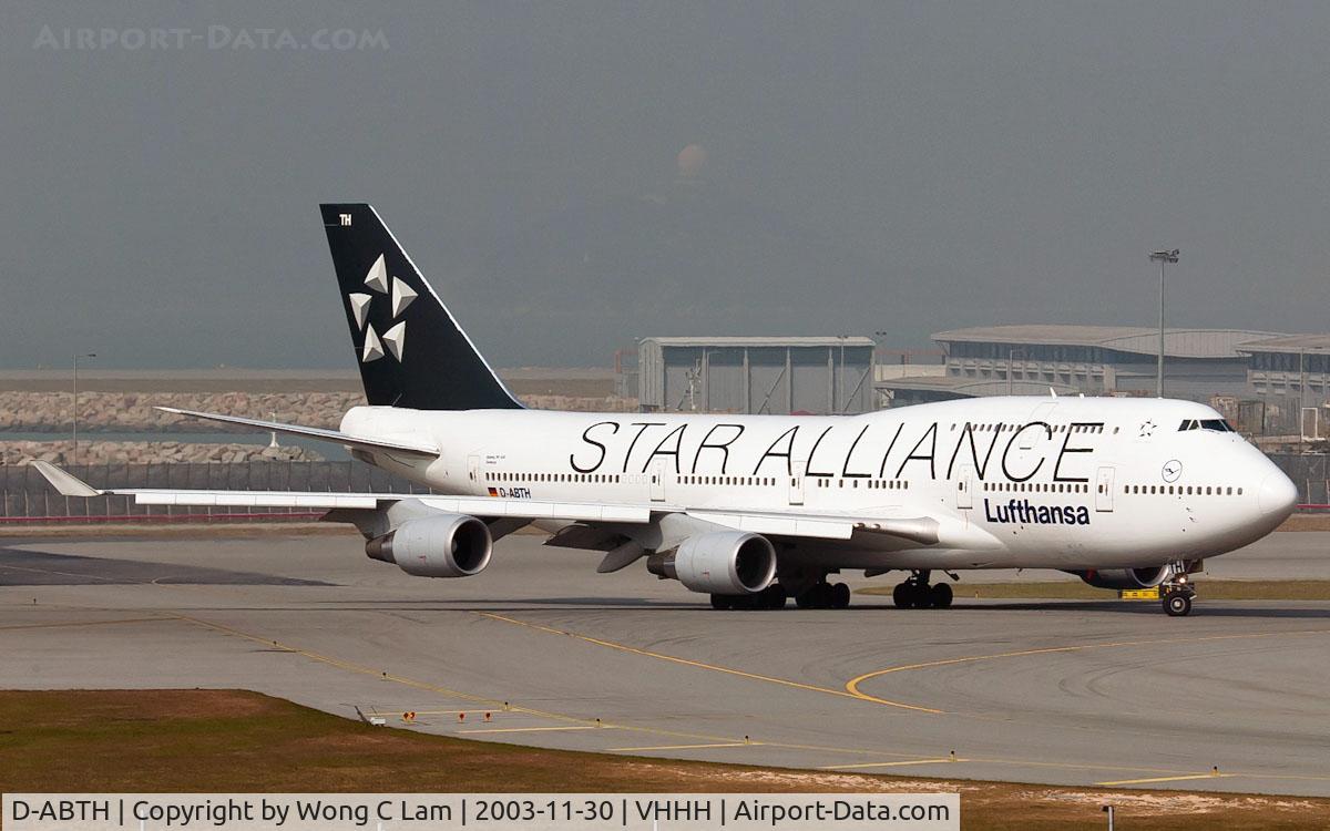 D-ABTH, 1991 Boeing 747-430M C/N 25047, Lufthansa