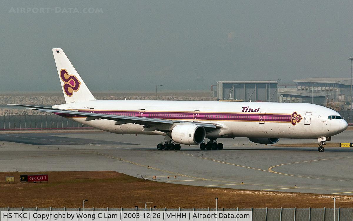 HS-TKC, 1999 Boeing 777-3D7 C/N 29211, Thai Airways International