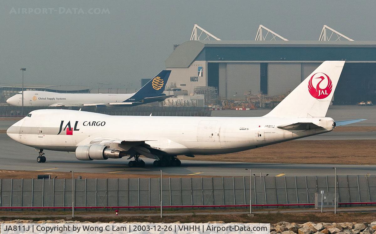 JA811J, 1982 Boeing 747-246F C/N 22989, Japan Airlines Cargo
