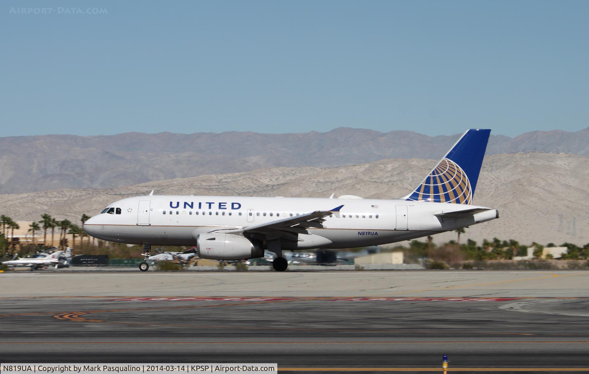 N819UA, 1998 Airbus A319-131 C/N 893, Airbus A319