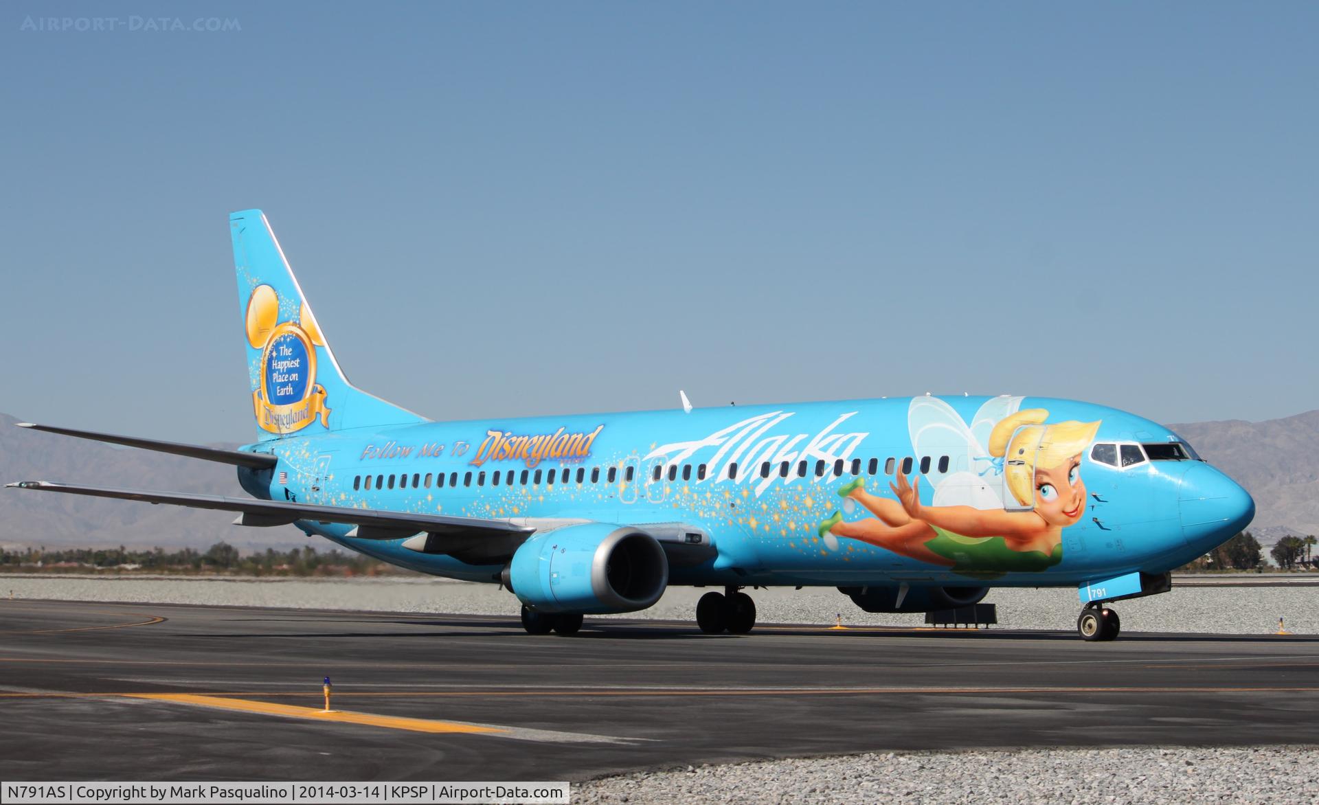N791AS, 1997 Boeing 737-490 C/N 28886, Boeing 737-400