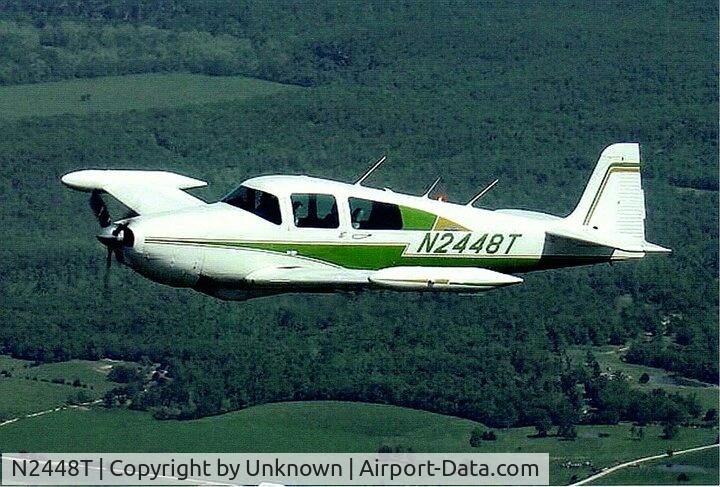 N2448T, 1962 Navion Rangemaster G C/N NAV-4-2448, N2448T Navion Rangemaster G-1 with STC'd IO-520-BA. Somewhere over Missouri.