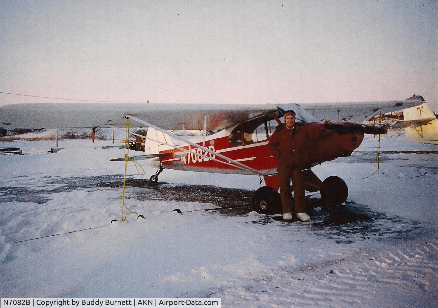 N7082B, 1956 Piper PA-18 C/N 18-5164, Winter