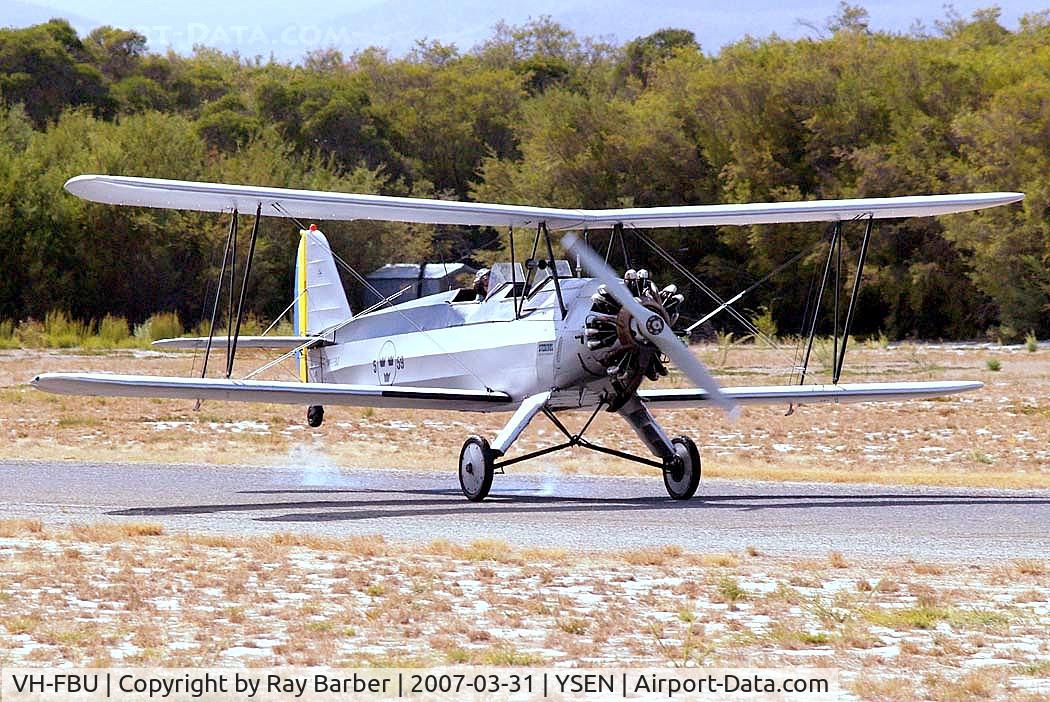 VH-FBU, 1939 Focke-Wulf Fw-44J Stieglitz C/N 2780, Focke-Wulf Fw.44J Stieglitz [2780] Serpentine~VH 31/03/2007