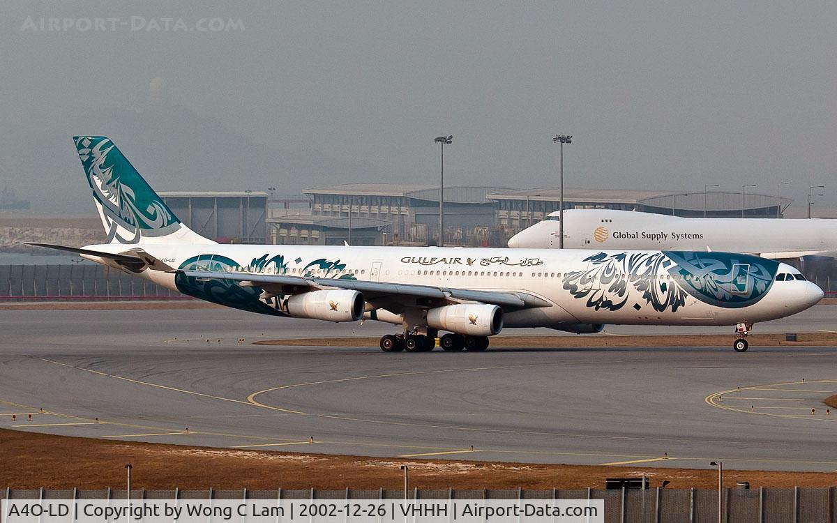 A4O-LD, 1995 Airbus A340-312 C/N 097, Gulf Air