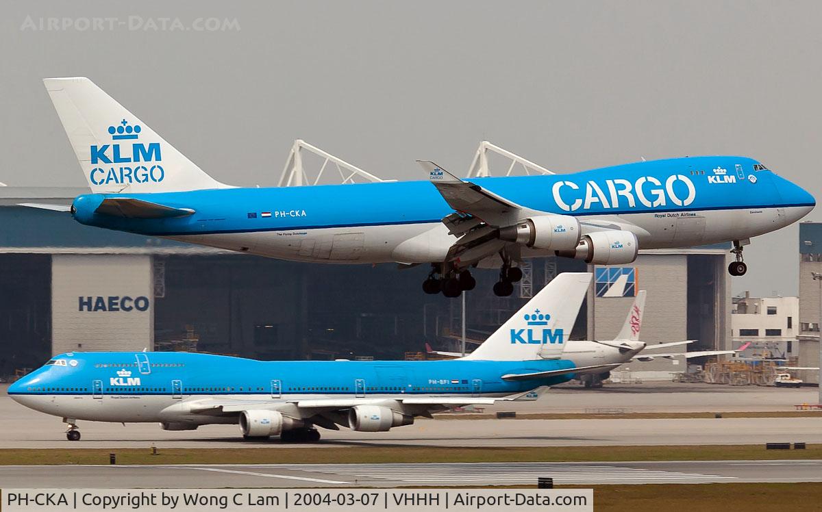 PH-CKA, 2003 Boeing 747-406F/ER/SCD C/N 33694, KLM Cargo