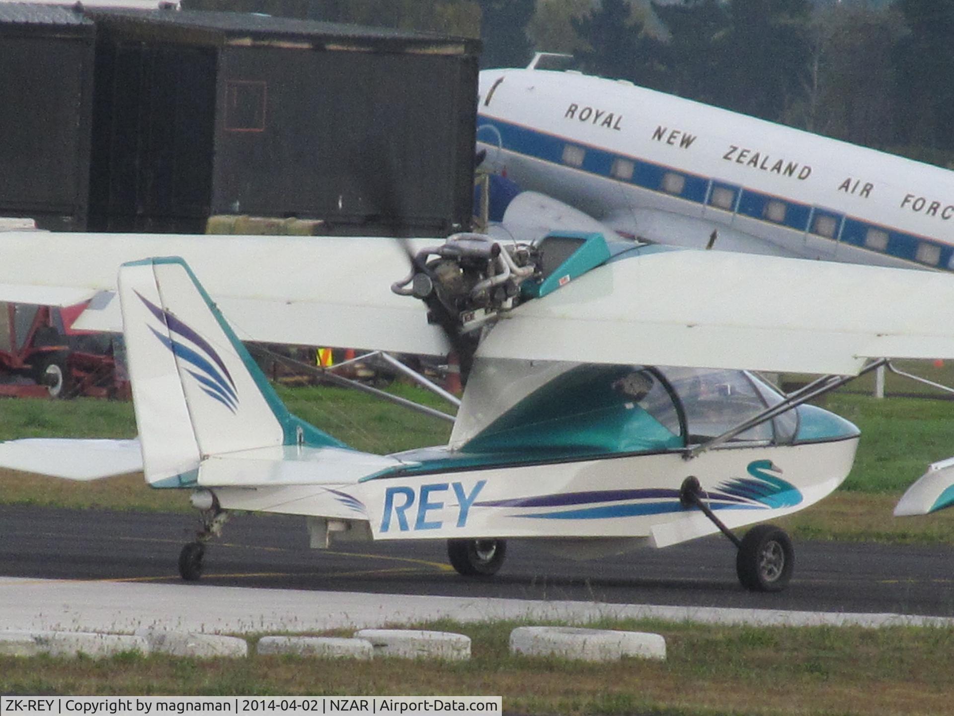 ZK-REY, Progressive Aerodyne Searey C/N 1MK177, close up zoom