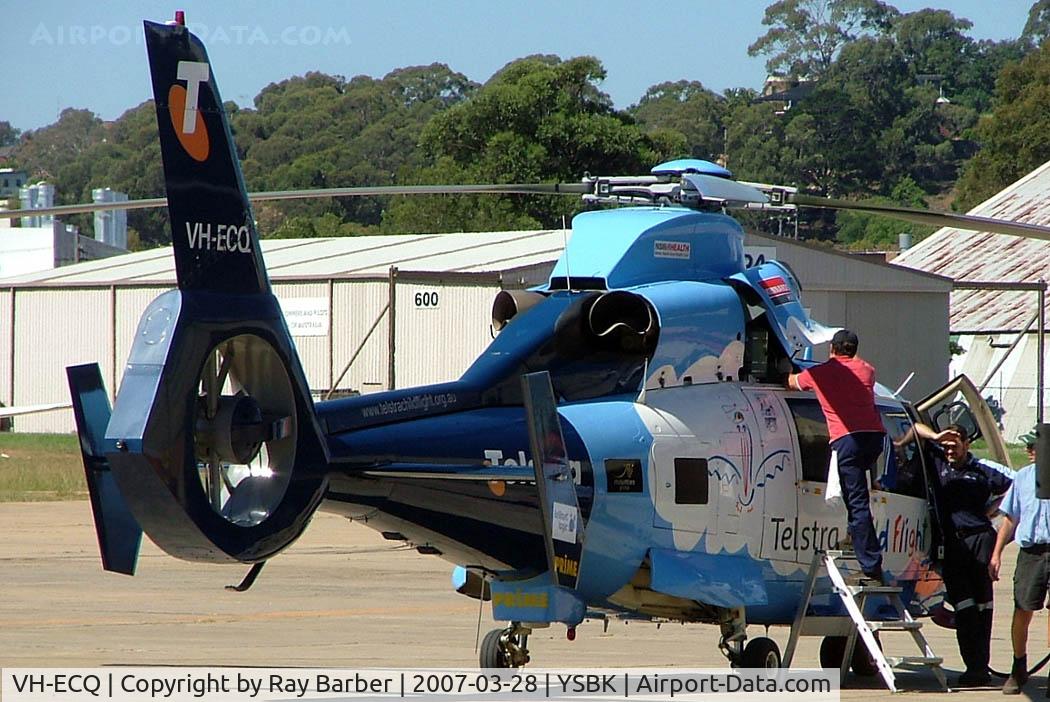 VH-ECQ, 1993 Eurocopter AS-365N-2 Dauphin 2 C/N 6461, Eurocopter AS.365N2 Dauphin [6461] Sydney-Bankstown~VH 28/03/2007