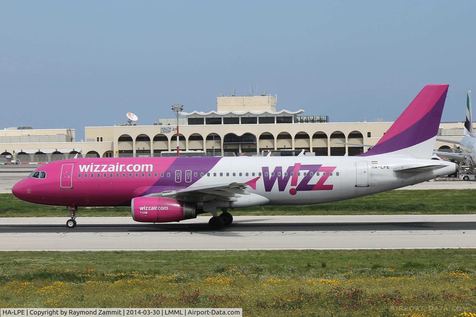 HA-LPE, 2002 Airbus A320-233 C/N 1892, A320 HA-LPE Wizz Air