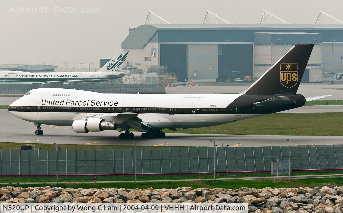 N520UP, 1980 Boeing 747-212B C/N 21943, United Parcel Service