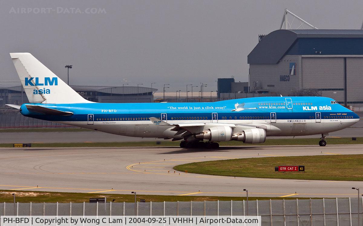 PH-BFD, 1989 Boeing 747-406BC C/N 24001, KLM (Asia) Royal Dutch Airlines