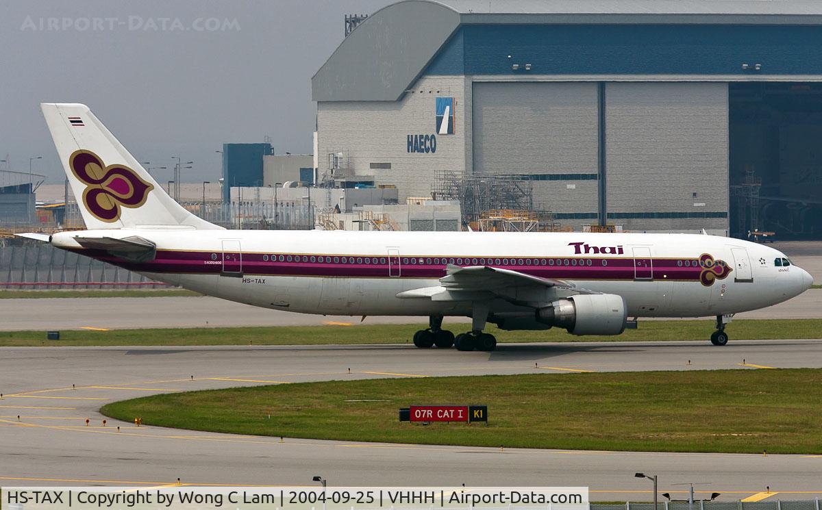 HS-TAX, 1998 Airbus A300B4-622R C/N 785, Thai Airways International