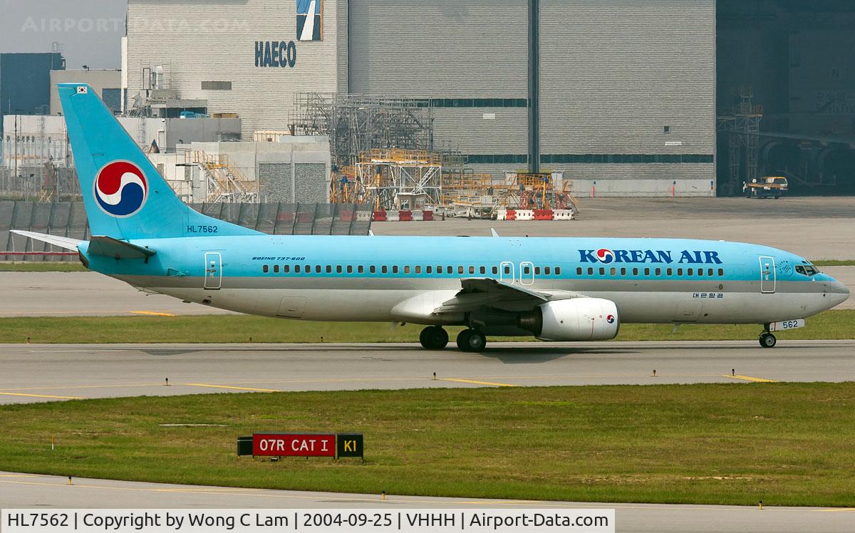 HL7562, 2000 Boeing 737-8B5 C/N 29983, Korean Air Lines