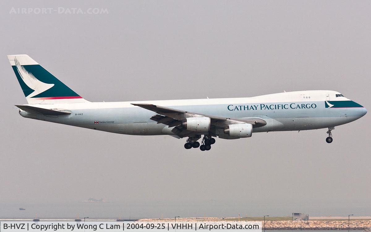 B-HVZ, 1987 Boeing 747-267F/SCD C/N 23864, Cathay Pacific Cargo