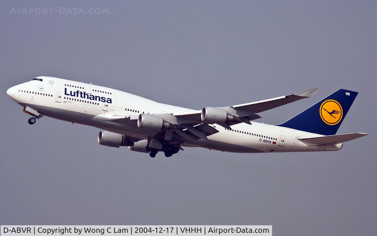 D-ABVR, 1997 Boeing 747-430 C/N 28285, Lufthansa