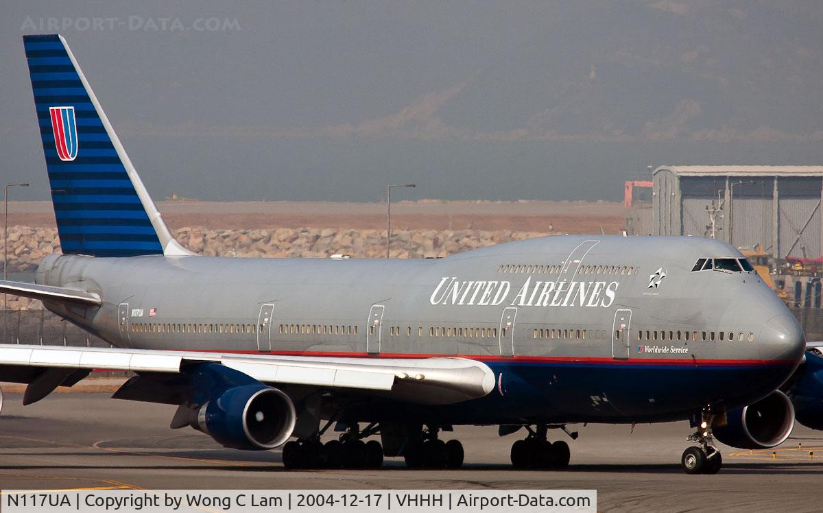 N117UA, 1999 Boeing 747-422 C/N 28810, United Airlines