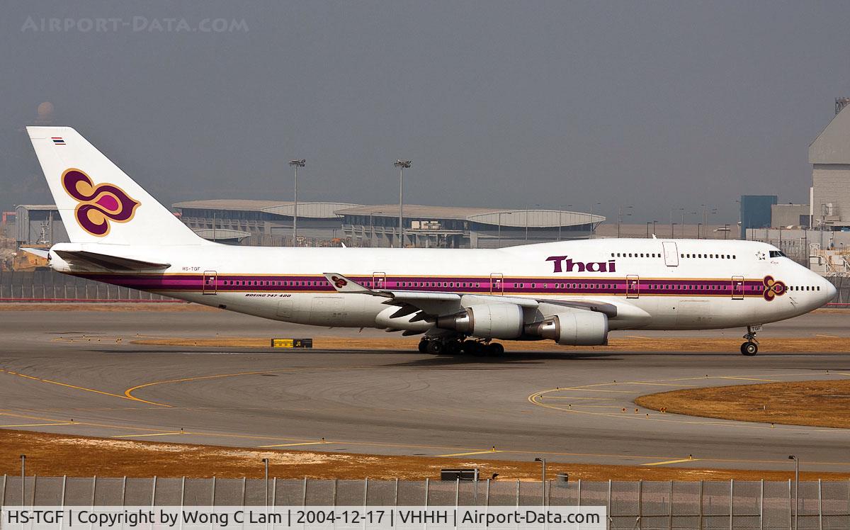 HS-TGF, 2003 Boeing 747-4D7 C/N 33770, Thai Airways International