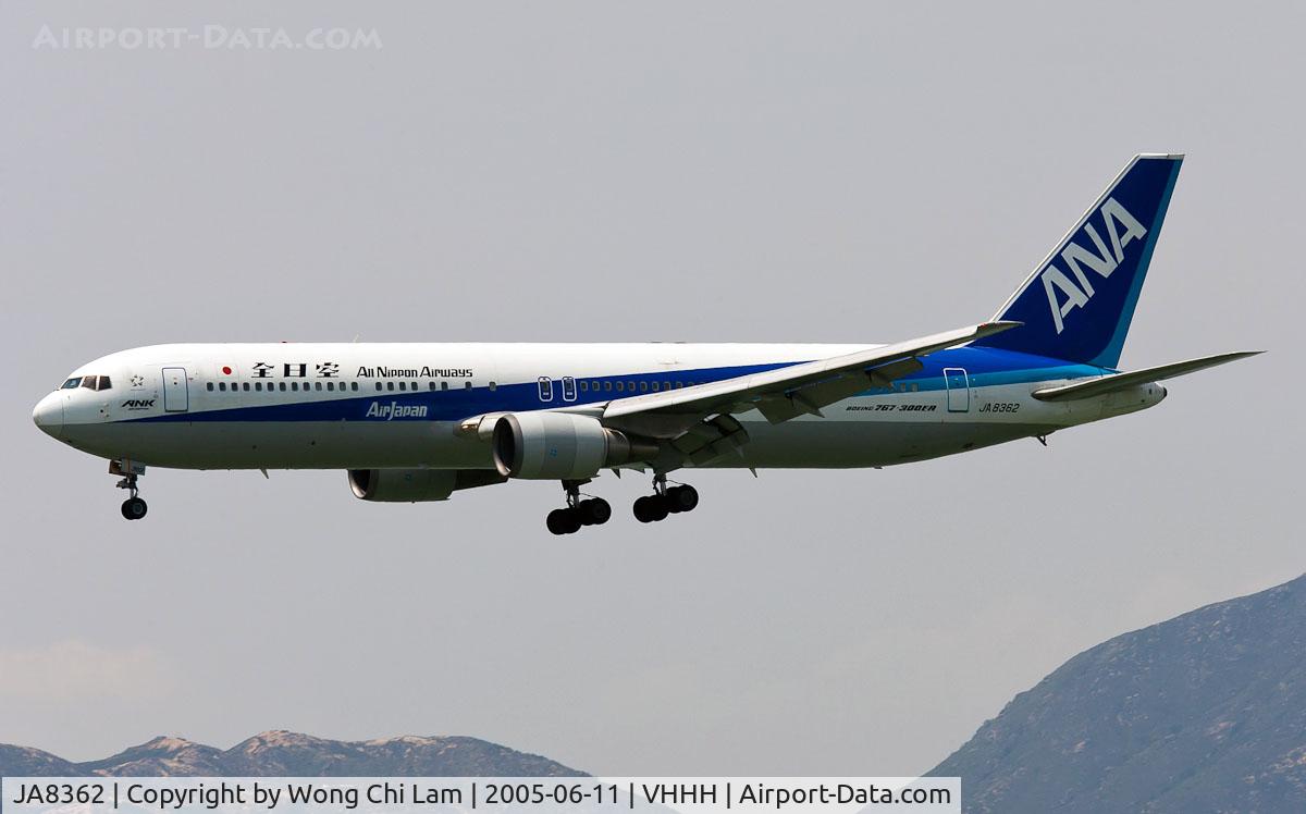 JA8362, 1989 Boeing 767-381/ER C/N 24632, All Nippon Airways