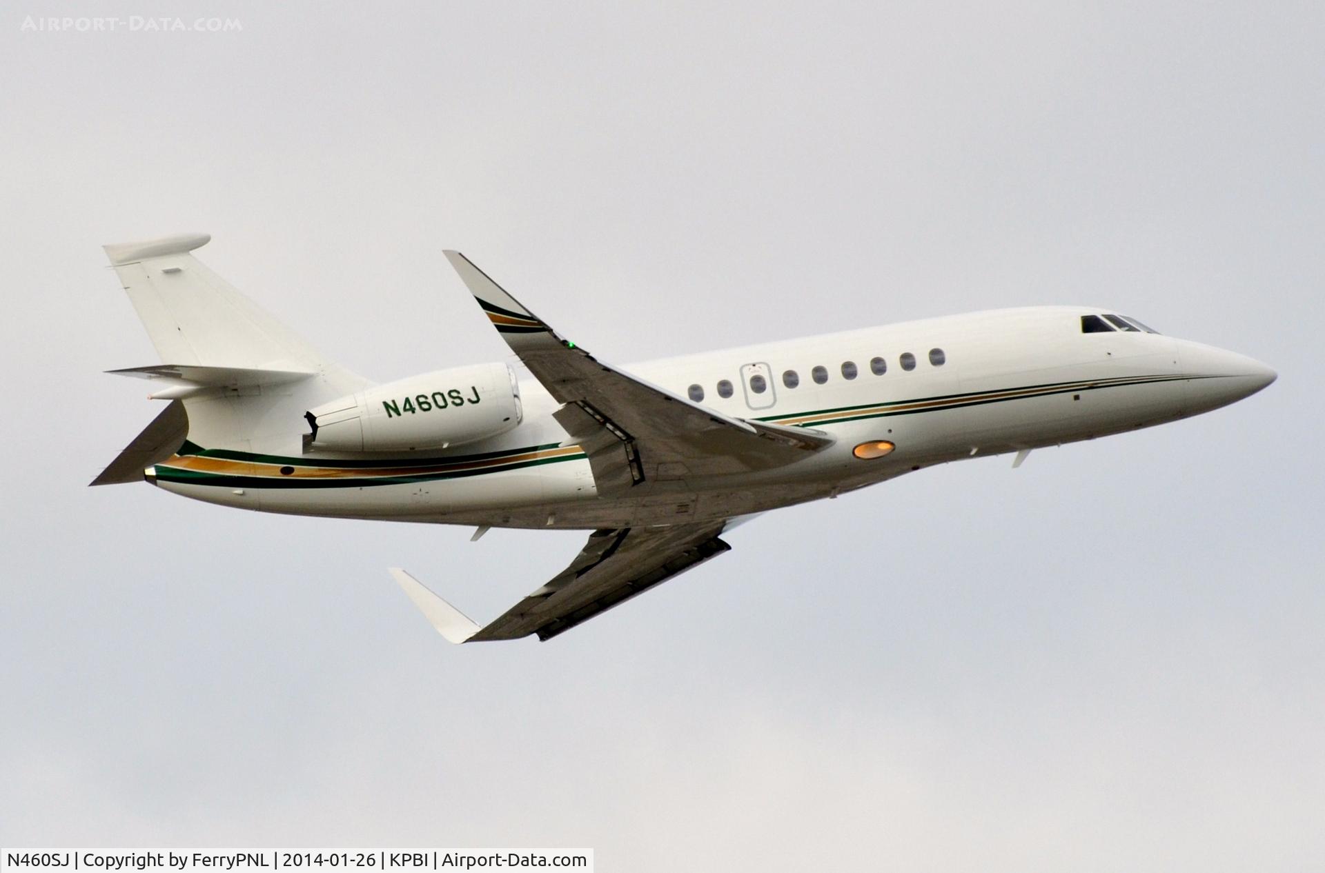 N460SJ, Dassault Falcon 2000EX C/N 168, Darby Holding LLC DA2000LX