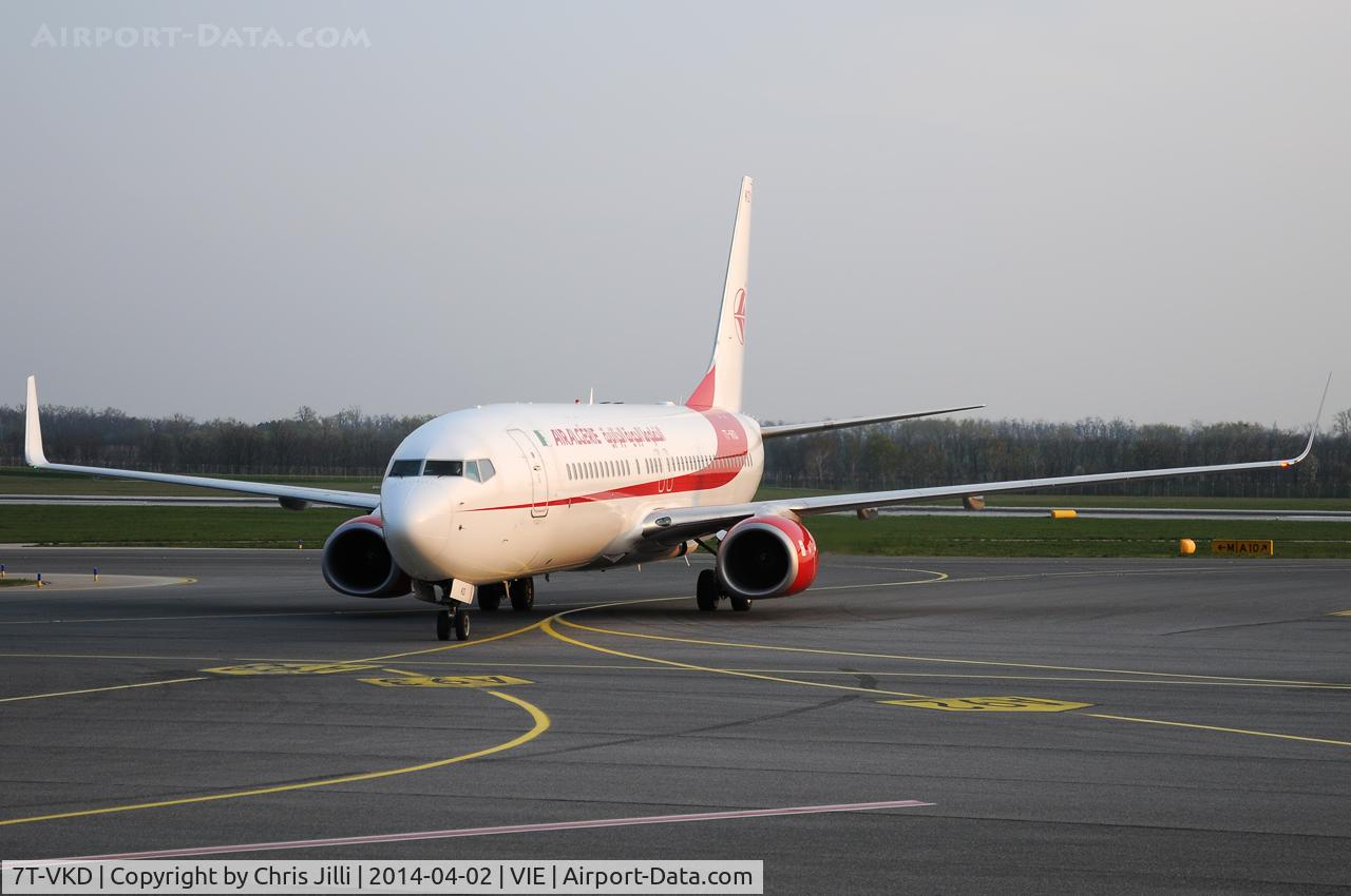 7T-VKD, 2010 Boeing 737-8D6 C/N 40858, Air Algerie