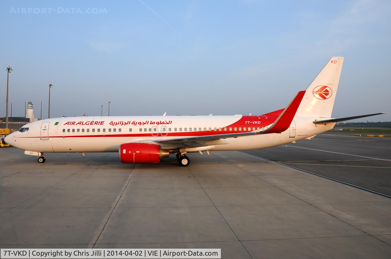 7T-VKD, 2010 Boeing 737-8D6 C/N 40858, Air Algerie