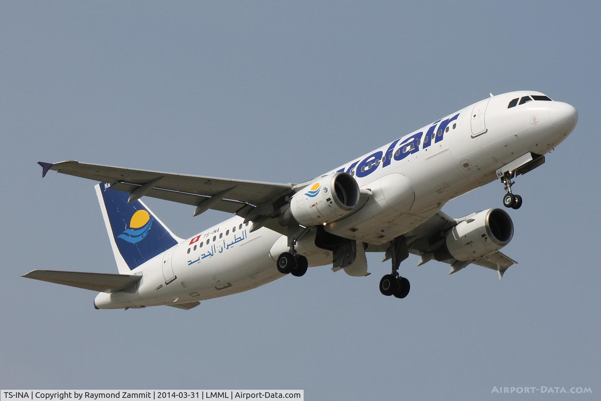 TS-INA, 1999 Airbus A320-214 C/N 1121, A320 TS-INA Nuovelair