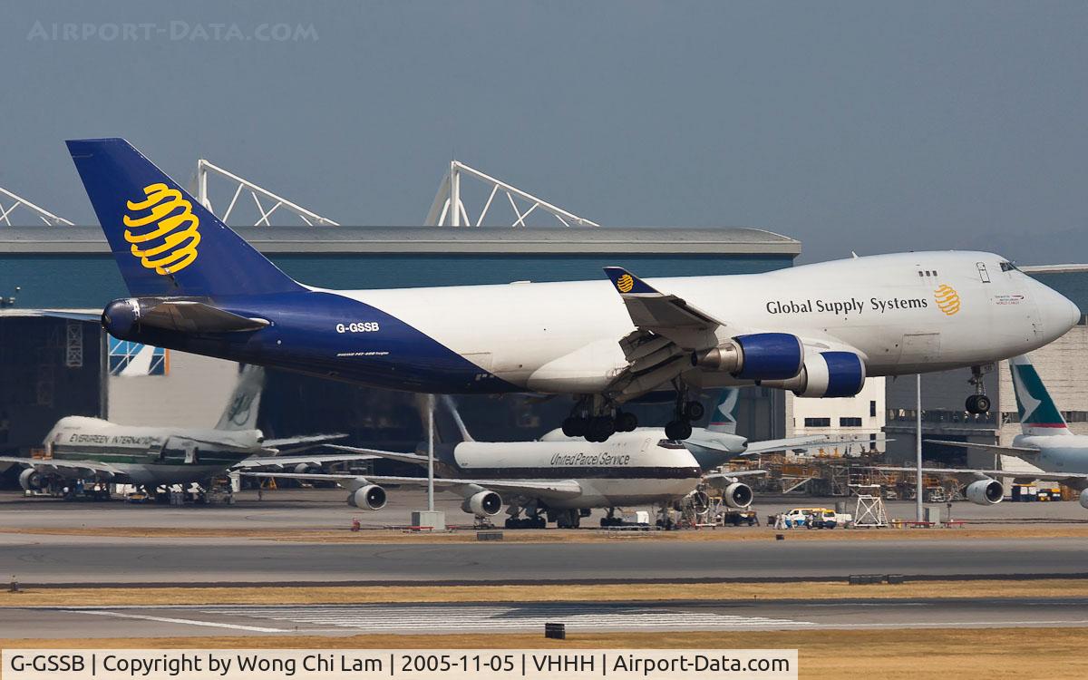 G-GSSB, 1998 Boeing 747-47UF C/N 29252, Global Supply Systems (opp. by BA World Cargo)