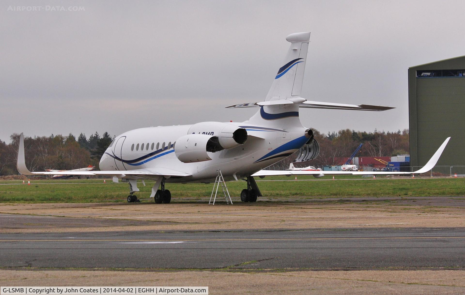 G-LSMB, 2004 Dassault Falcon 2000EX C/N 47, At Jetworks