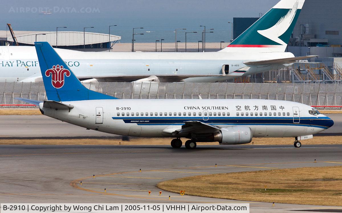 B-2910, 1993 Boeing 737-3Y0 C/N 26083, China Southern Airlines
