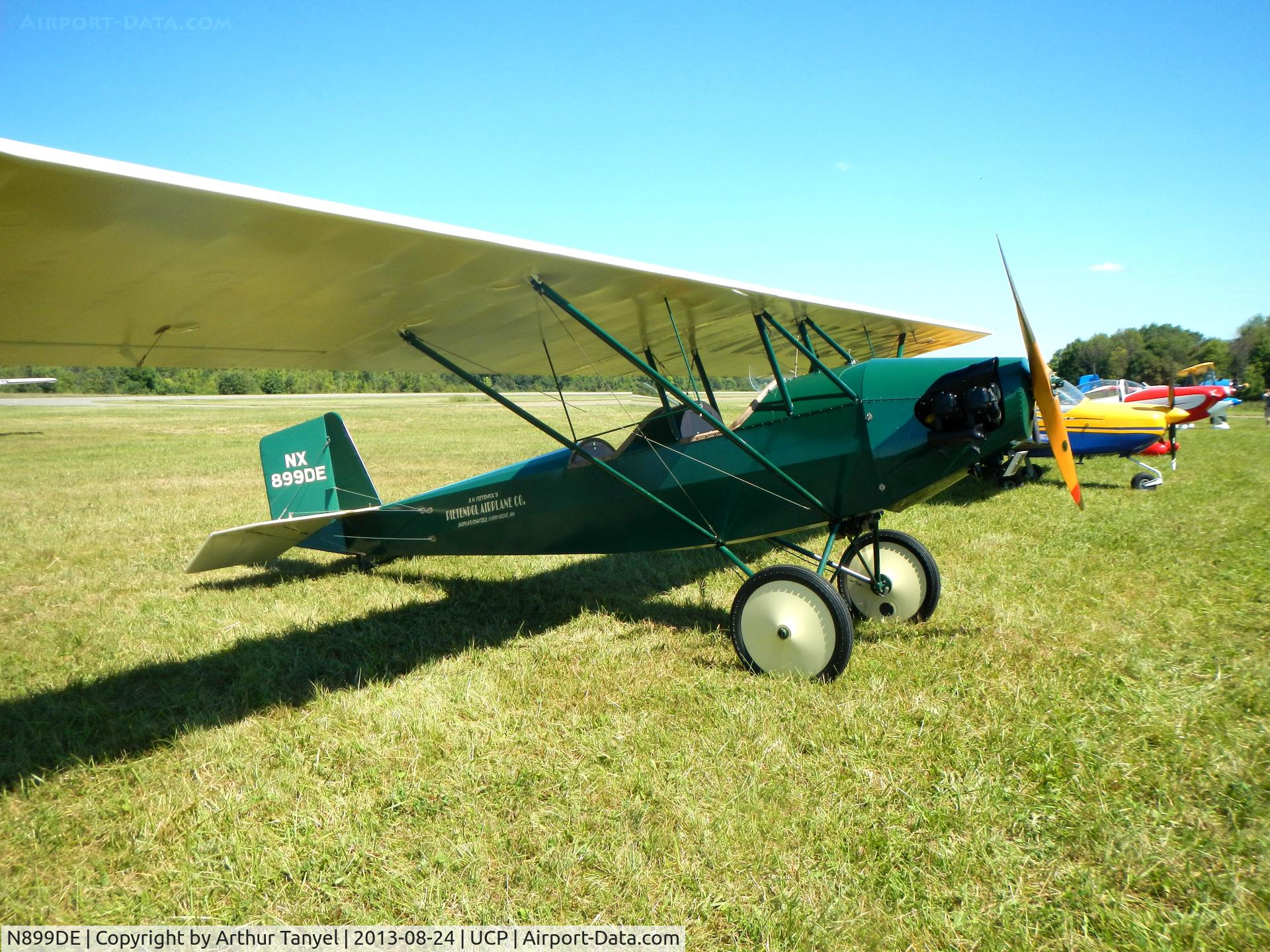 N899DE, 2004 Pietenpol Air Camper C/N 1001, On display @ UCP Wheels and Wings Airshow